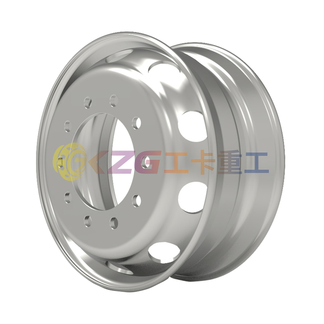 Truck tubeless Steel Wheels with Rim Size 22.5X8.25 matched tyre size 11R22.5