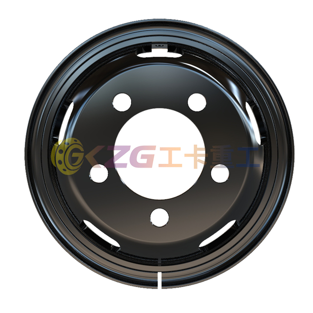 Tube Steel Wheel Rims 5.5-16 Matched Tire Sizes 700-16 for Trucks Can Customizable Colors