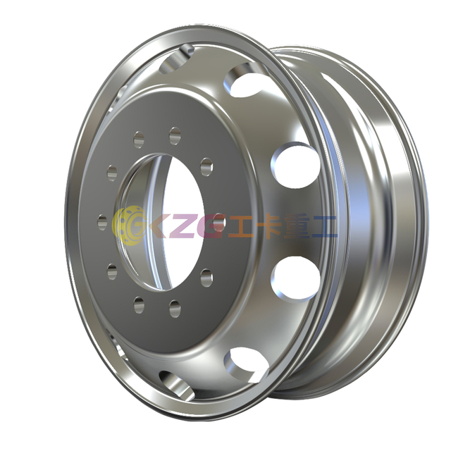 High Quality Aluminum wheel with rim size 24.5*8.25 matched 285/75R24.5 tires