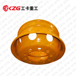 8.25X19.5 Tubeless Steel Wheel Rim Size 8.25X19.5 for Matching Tire Size 285/70R19.5 for Mobile Lifter with 1pcs