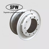 Tube truck wheel 8.5-20 silver color factory matched tire size 1200-20