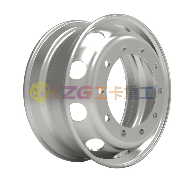 Aluminum Wheels with Rim Size 22.5×8.25 for Tires 11R22.5 295/75R22.5, 295/80R22.5
