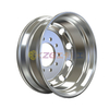 Double Polished Aluminum Wheel with Rims Size 19.5✖6.75 for Tires 9R19.5 225/70R19.5