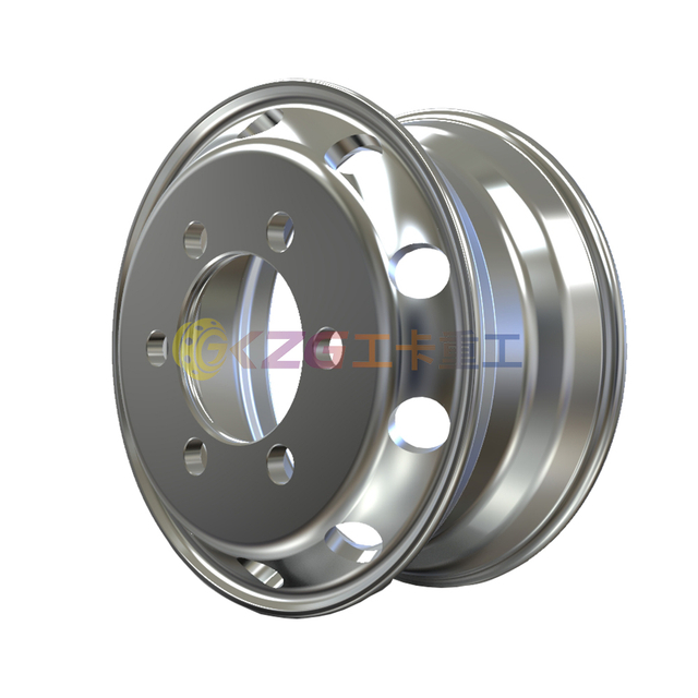 17.5*6.75 Rugged Aluminum Magnesium Alloy Truck Wheels 9R17.5 Tires