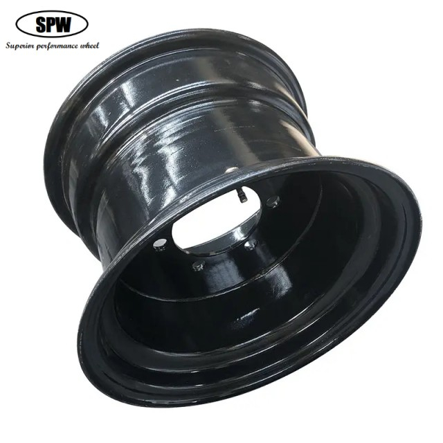 Steel truck wheels with rim size 13x18 for matching 15.5/6-18 tires in agricultual area