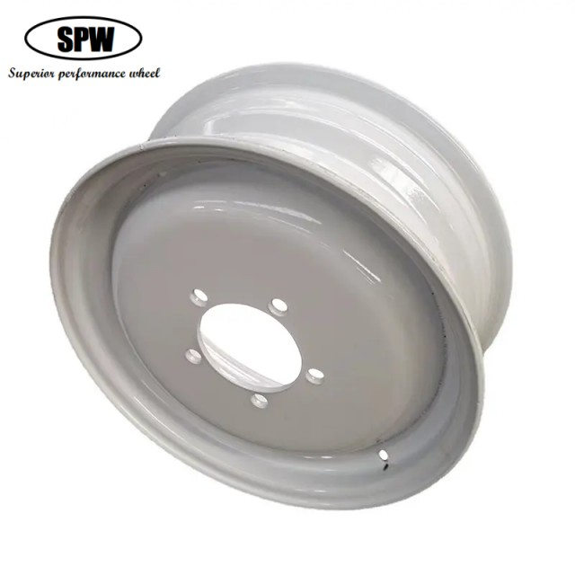 Agricultural steel wheels with rim size 6Jx16 for matching 215/75R16 Tires
