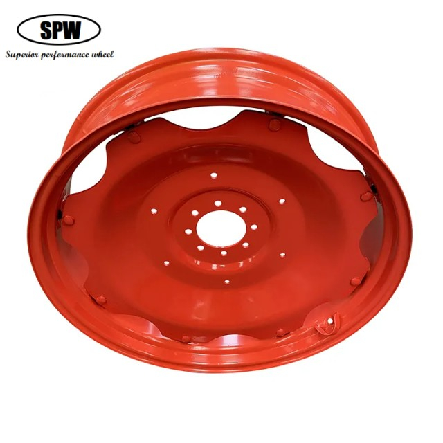 Agricultural wheels with rim size W15x34 for matching 16.9-34 tires, Agricultural tractor Wheel rim