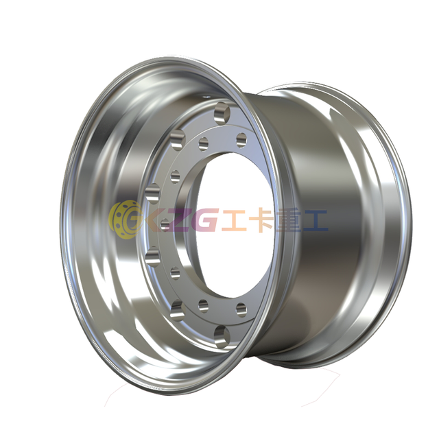 Forged Aluminum Alloy Truck Wheel Rim size 22.5X13.00 matched tyre size 415/45R22.5
