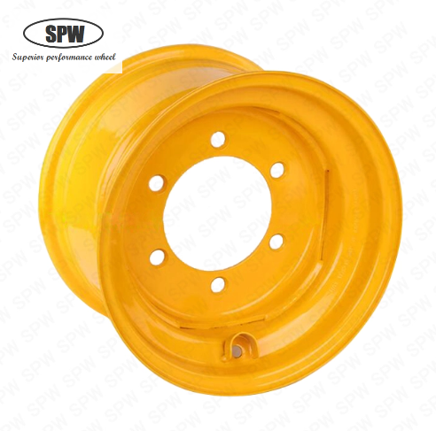 15.3 inch Farm Tipping Trailer Wheel Rim 9.00X15.3 6 Holes Fits Tire Size 12.0/75-15.3 tires