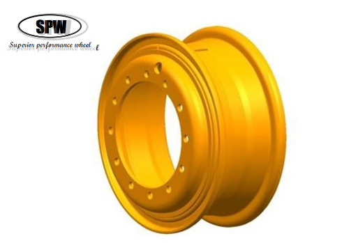 Steel Wheel Rim Size 17.5x6.75 for Matching Tire Size 240/55D17.5 for Mobile Lifter