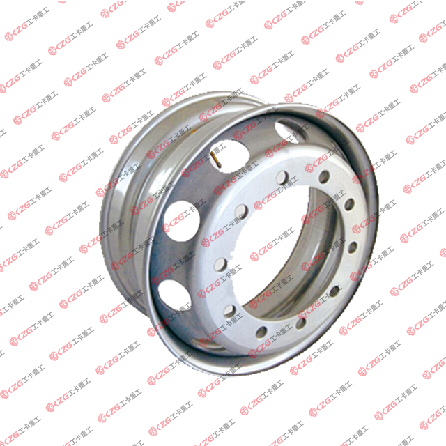 Tubeless Truck Wheel-rim Size-24.5*8.25 with Brazil Inmetro Certification for Tires 11R24.5, 285/75R24.5
