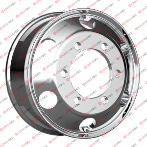 Aluminum Wheels with Rim Size 17.5X6.00 for Tires 8R17.5 205/75R17.5