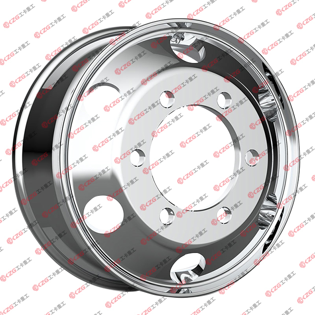 Aluminum Wheels with Rim Size 17.5X6.00 for Tires 8R17.5 205/75R17.5