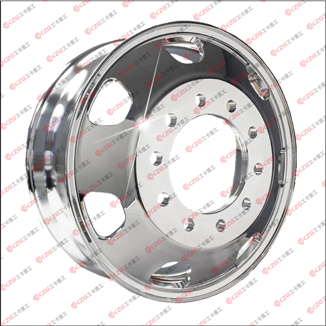 24.5 Aluminum Truck Wheel 24.5×8.25 Aluminum Truck Rims 24.5 Alcoa Wheels for Tires 11R24.5, 285/75R24.5