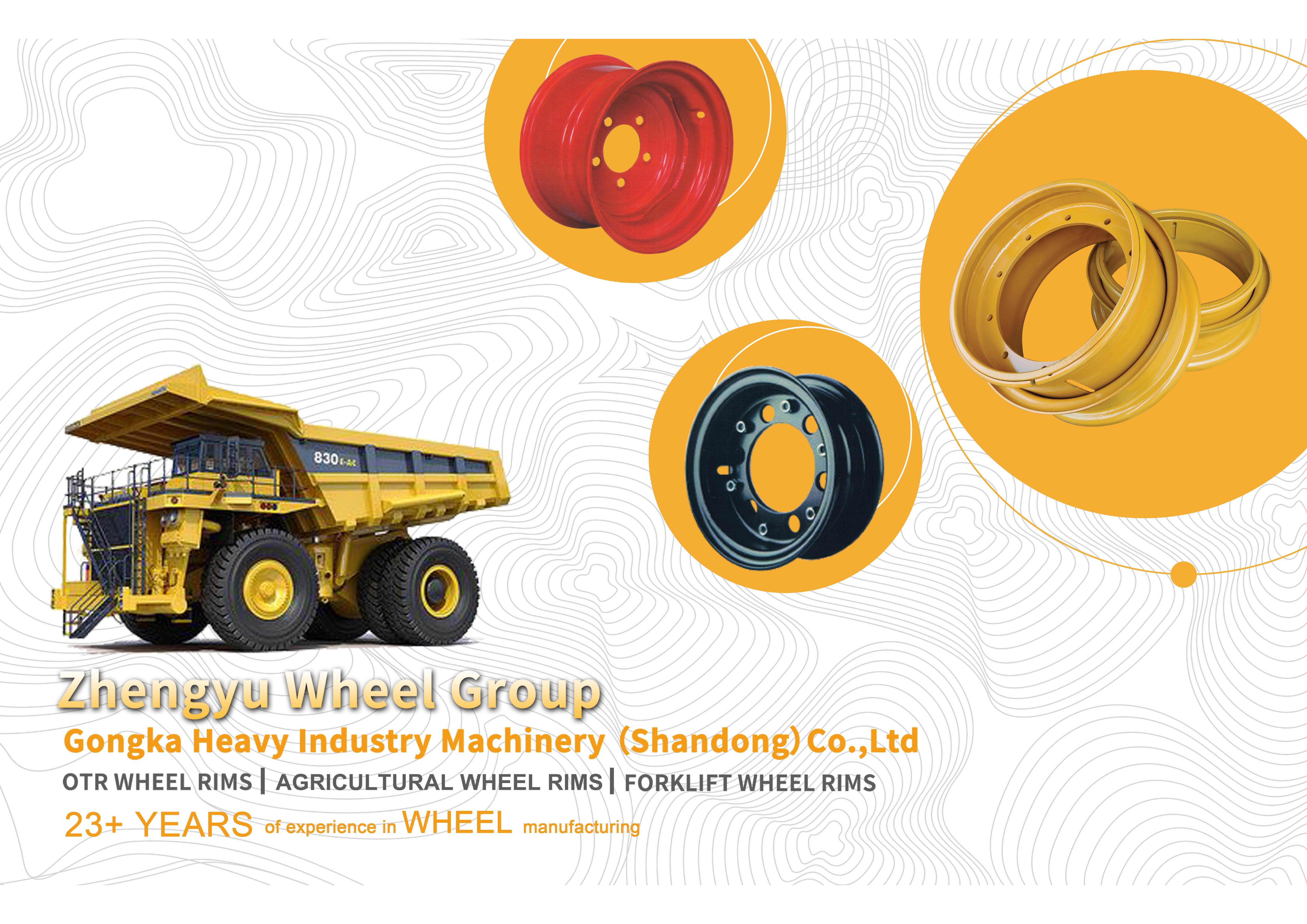 Agricultural wheels + OTR wheels+ Forklift wheels