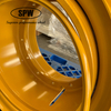 Steel wheels with rim size 25-17.00/1.7 for 20.5-25 tire