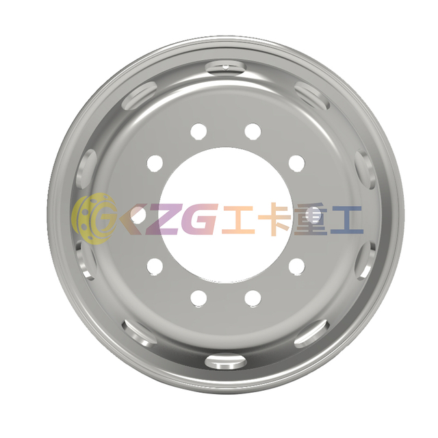 Tubeless truck wheel-rim size-24.5*8.25 for tyre 11R24.5-Brazil INMETRO Certification also available