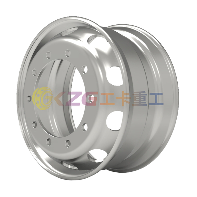Truck Steel Wheels with Rim Size 22.5X9.75 matched tyre size 13R22.5