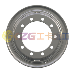 8.00V-20, 10-26-335-281, Tubeless Steel Wheel with Steyr Standard, Matched Tyre Size Matched Tyre Size 1100-20, Chinese Truck Wheel Factory
