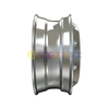 mirror polished aluminum wheel with rim size 19.5✖7.5 for tires 245/70R19.5