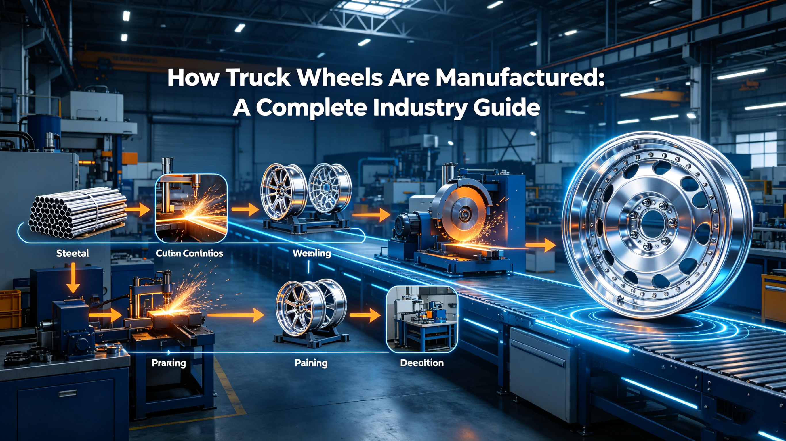 How Truck Wheels Are Manufactured: A Complete Industry Guide