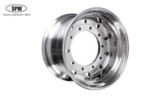 High Quality Aluminum wheel with rim size 22.5*13.00 matched 445/65R22.5 tires