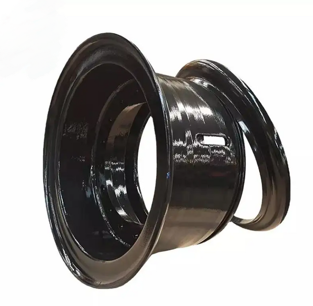 Forklift Steel Wheels with Rim Size 8.00G-12 with 2-piece or 4-piece matched tyre size 27X10-12
