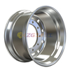 mirror polished aluminum wheel with rim size 22.5✖11.75 for tires 15R22.5 385/65R22.5