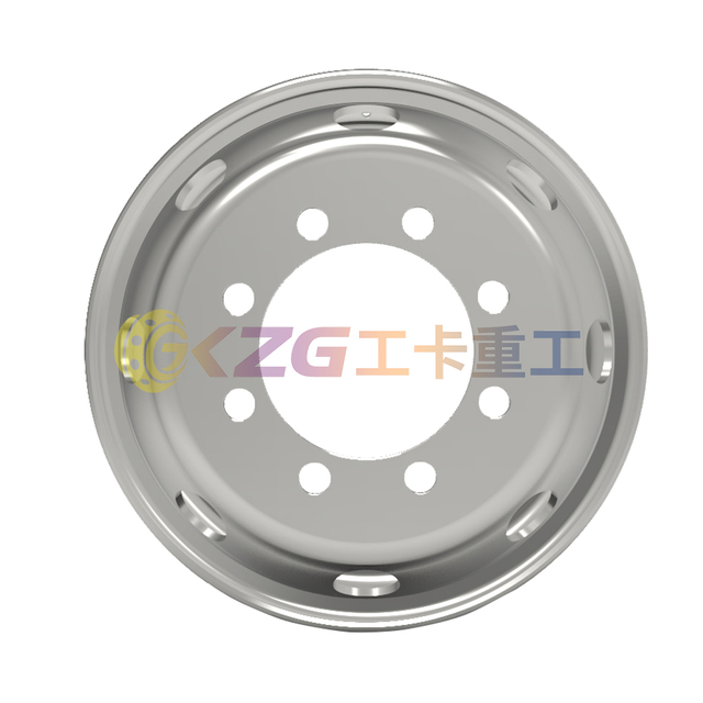 Truck Steel Wheel Rim Size 22.5X7.5 matched tyre size 10R22.5
