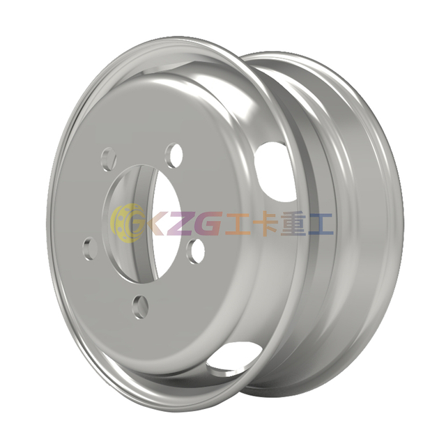 Truck Tubeless Steel Wheels with Rim Size 17.5X6.00 matched tyre size 8R17.5