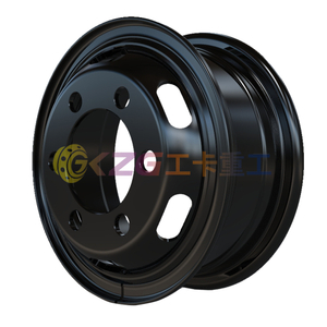 High Quality Tube Steel Wheel Rims 6.0-16 Matched Tire Sizes 750-16 for Trucks