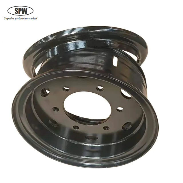 Forklift Steel Wheels with Rim Size 6.5-10 with 3-piece for Tire Size 23x9-10