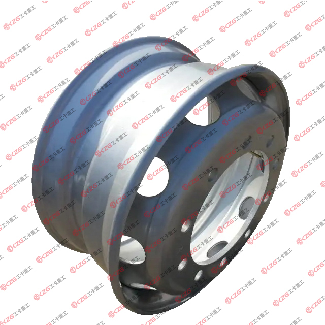 Truck Tubeless Steel Wheels 17.5*6.75 for Tires 9R17.5, 235/75R17.5