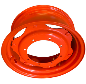 Agricultural wheels for mainly used in farming tractors with rim size W12X24 for matching 13.6-24 tires