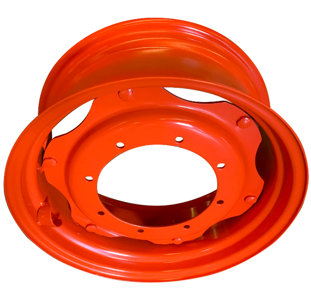 Agricultural wheels for mainly used in farming tractors with rim size W12X24 for matching 13.6-24 tires