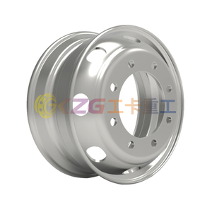 Truck Tubeless Steel Wheels with Rim Size 19.5X6.75 matched tyre size 9R19.5