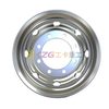 high polished aluminum wheel with rim size 19.5✖7.5 for tires 245/70R19.5