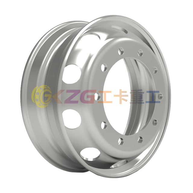 Tubeless Truck Wheel-rim Size-22.5*6.75 with Brazil Inmetro Certification for Tires 9R22.5