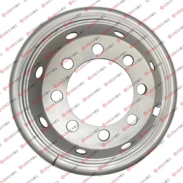 Customizable Colors Tube Steel Wheel Rim size 6.5-20 Matched Tire Size 825-20 for Trucks