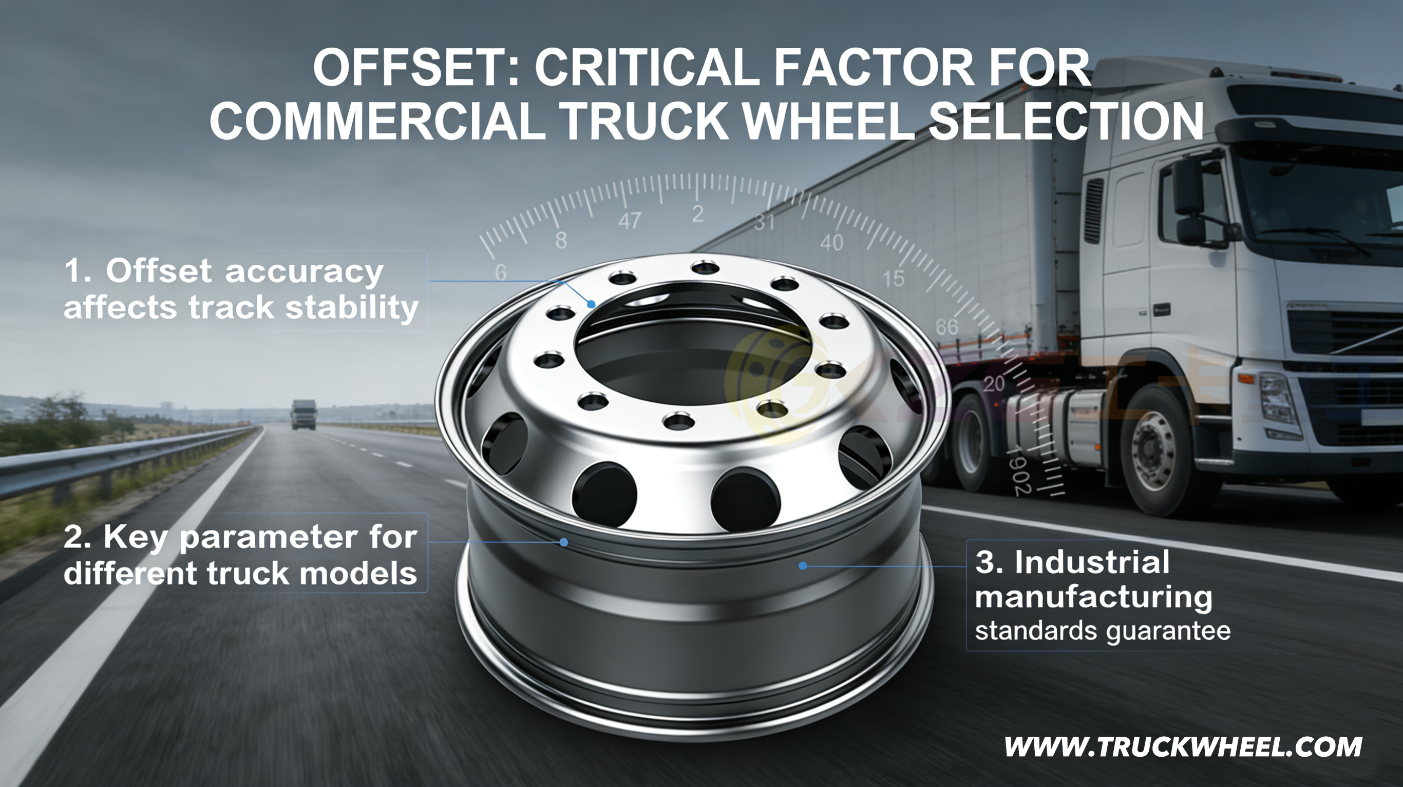 Understanding Wheel Offset: A Key Factor in Commercial Truck Wheel Selection