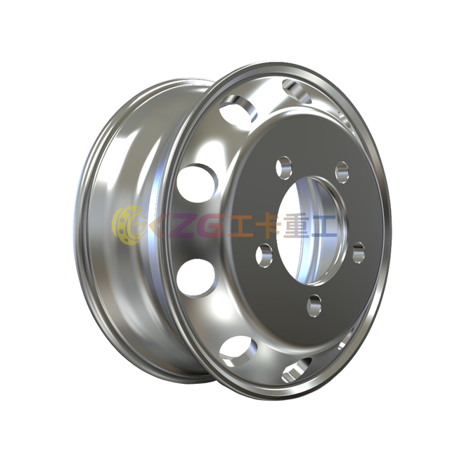 Aluminum Wheels with Rim Size 17.5X6.00 for Tires 8R17.5 205/75R17.5