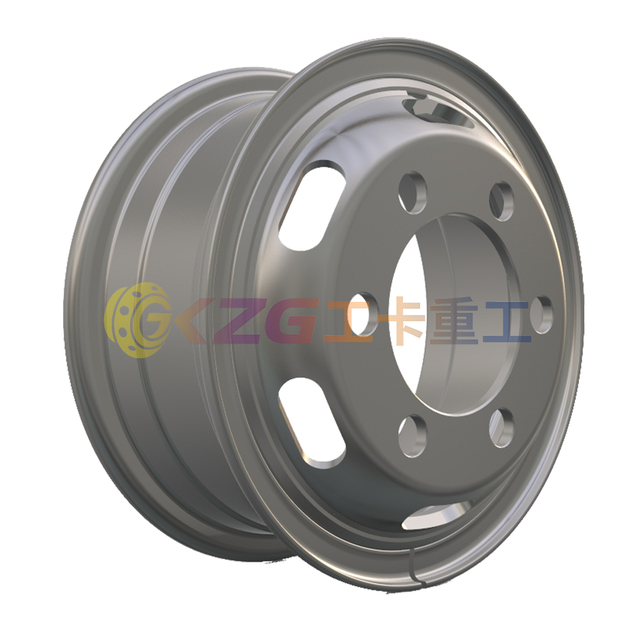 Tube Steel Truck Wheels 6.0-16 for Tires 750-16