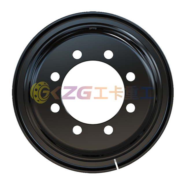 7.0-20 Steel Wheel Rim Size 7.0-20 for Matching 9.00-20 Tire for Excavator 