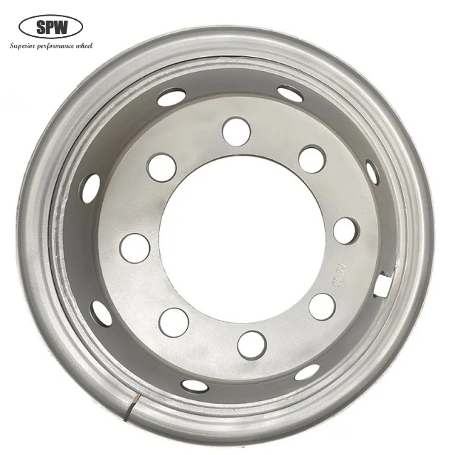 Tube steel wheels 6.5-20/7.0-20 for 825/900-20 Tires