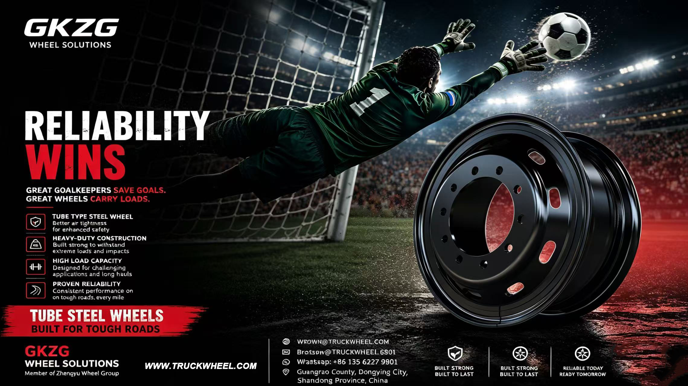 Why GKZG Tube Steel Wheels Are Your Fleet’s Unbeatable Goalkeeper